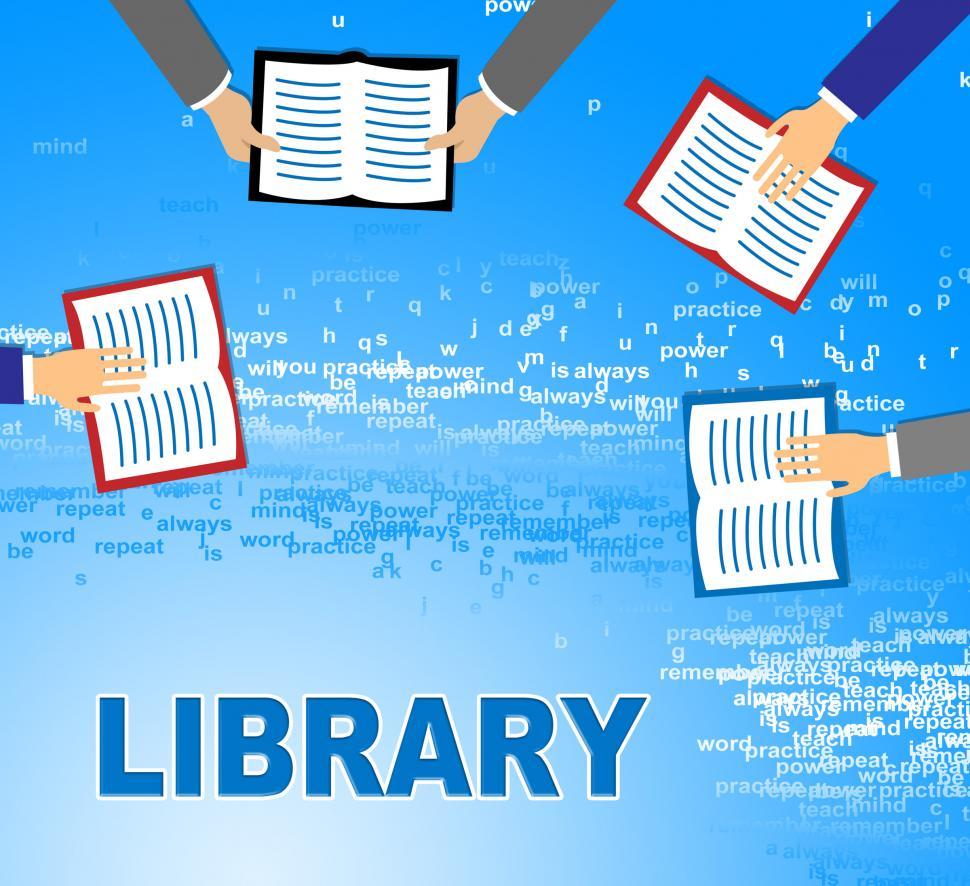 Free Image of Library Books Represents Fiction Literature And Information 