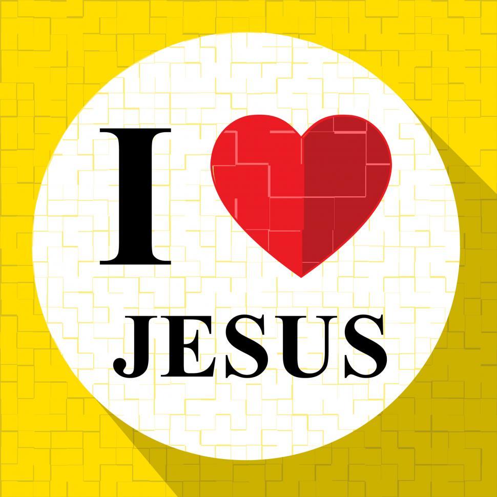 Free Image of Love Jesus Indicates Amazing And Great Savior  