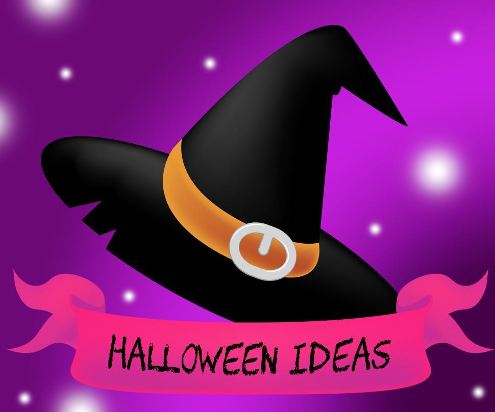 Free Image of Halloween Ideas Means Trick Or Treat And Autumn 