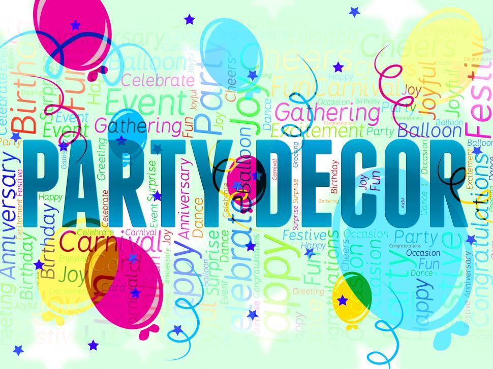 Free Image of Party Decor Represents Celebrate Celebrating And Celebration 