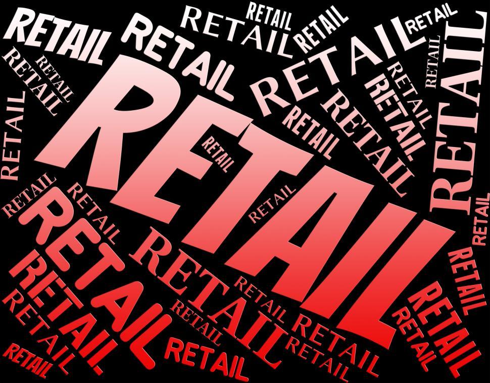 Free Image of Retail Word Represents Sell Consumerism And Marketing 