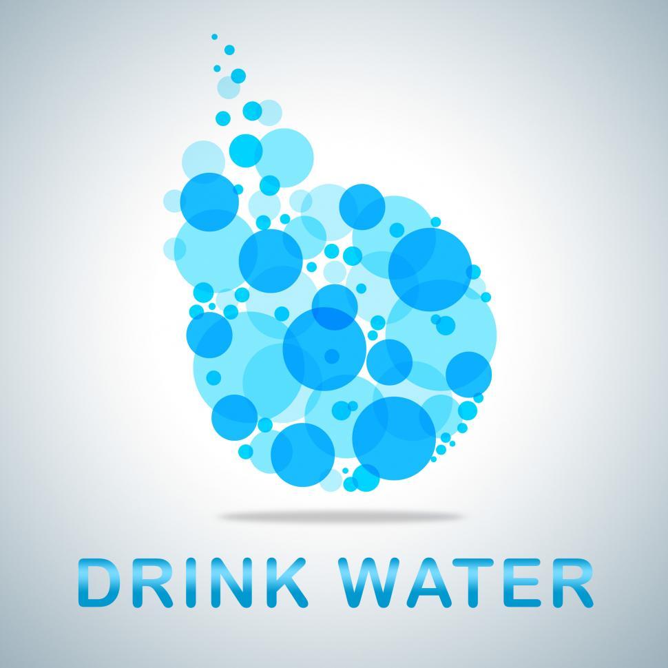 Free Image of Drink Water Shows Drinking H2o And Thirst 