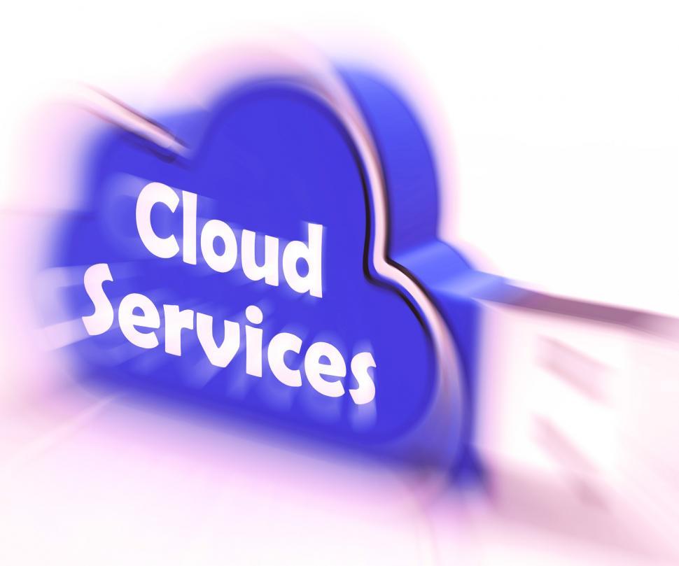 Free Image of Cloud Services Cloud USB drive Shows Online Computing Services 