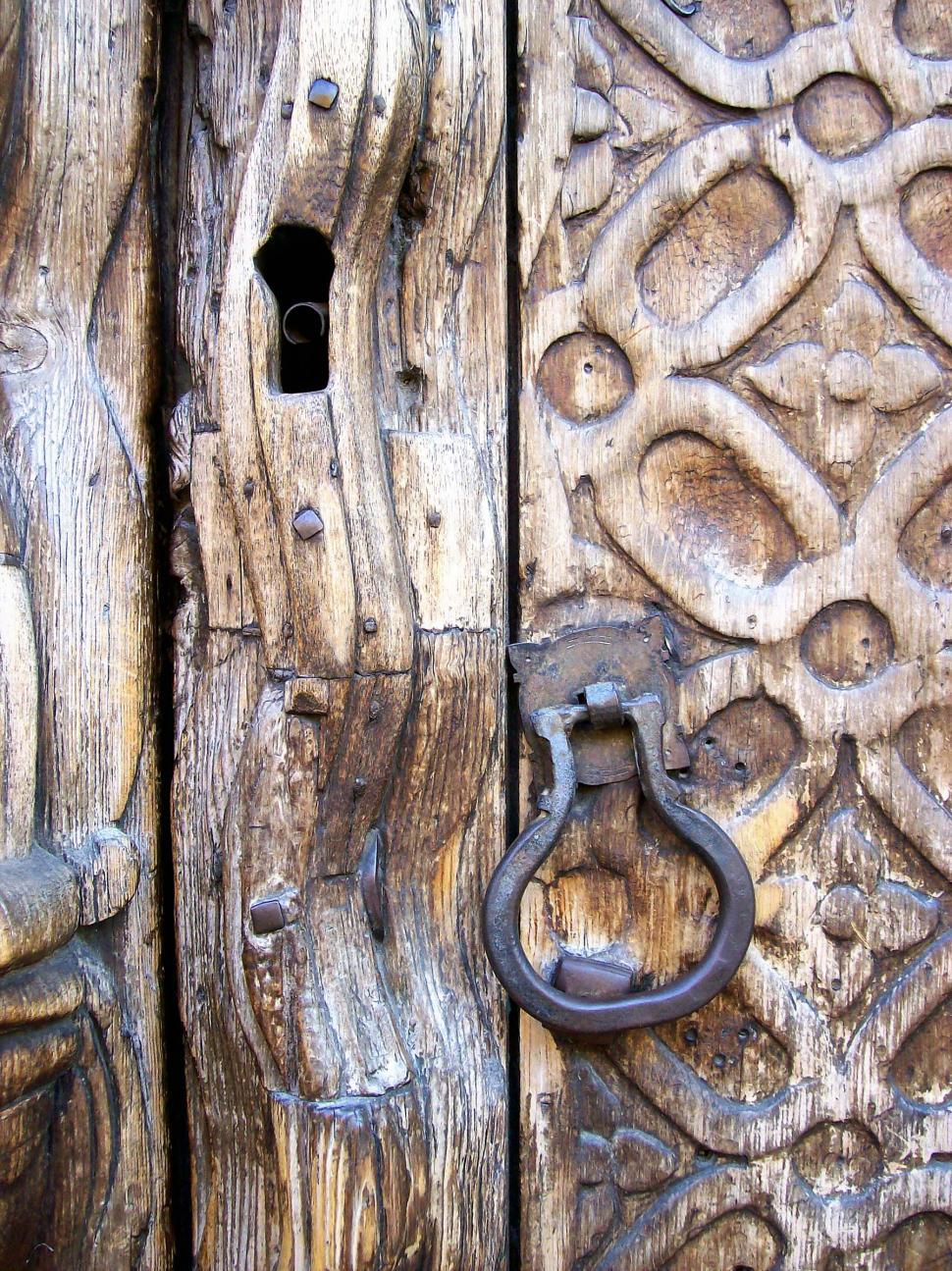 Free Image of Colonial Door 