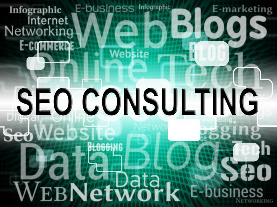 Free Image of Seo Consulting Means Search Engine And Advice 