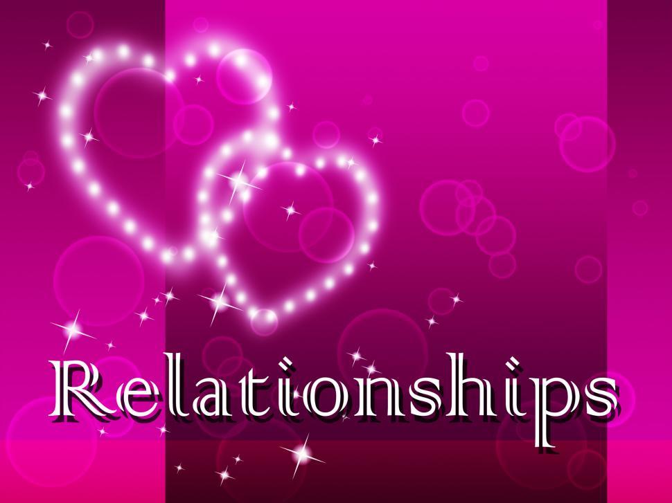 Free Image of Relationships Word Represents Find Love And Affection 