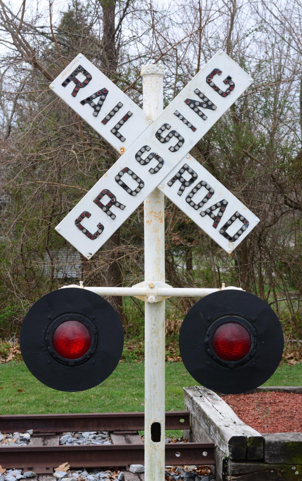 Free Image of Train sign  