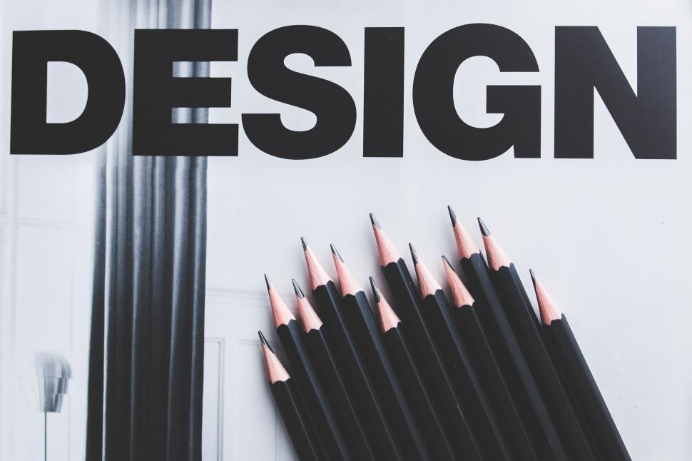 Free Image of Art Black Drawing blackpencil blackpencils design pencil pencils sharp sharpened sign supplies text type typography word business graphic symbol sign internet design icon data information 3d element web 