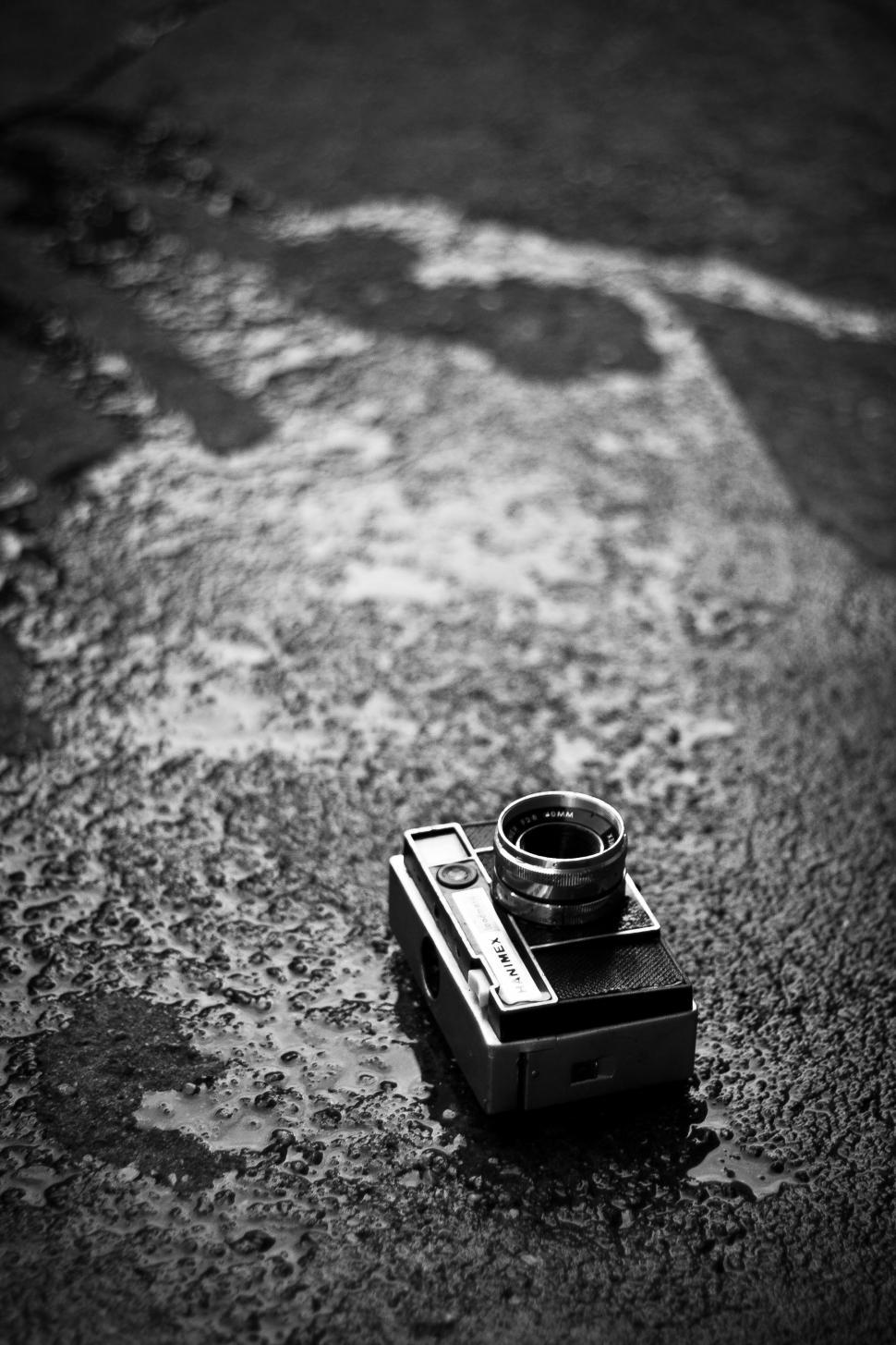 Free Image of Camera on the Ground 