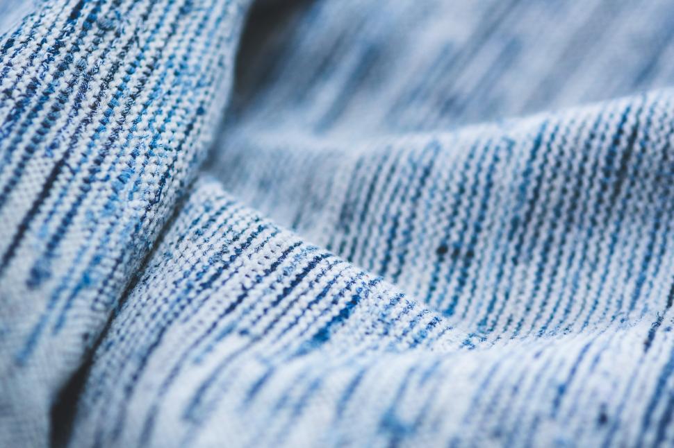 Free Image of Close Up View of a Blue Sweater 