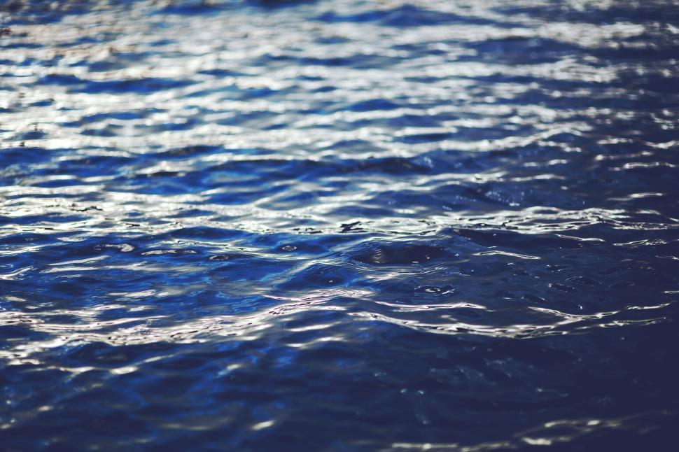 Free Image of Close Up of Water Surface in Body of Water 