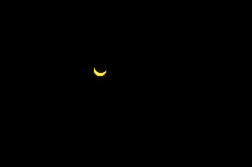 Free Image of Moon Shining Through the Dark Night Sky 