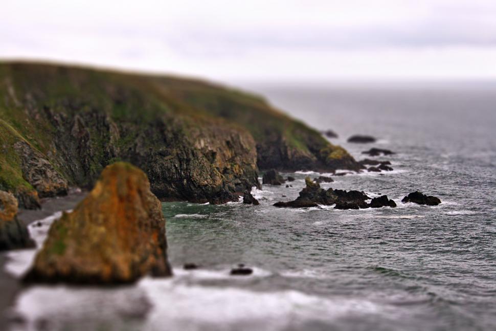 Free Image of Ocean View From Cliff 