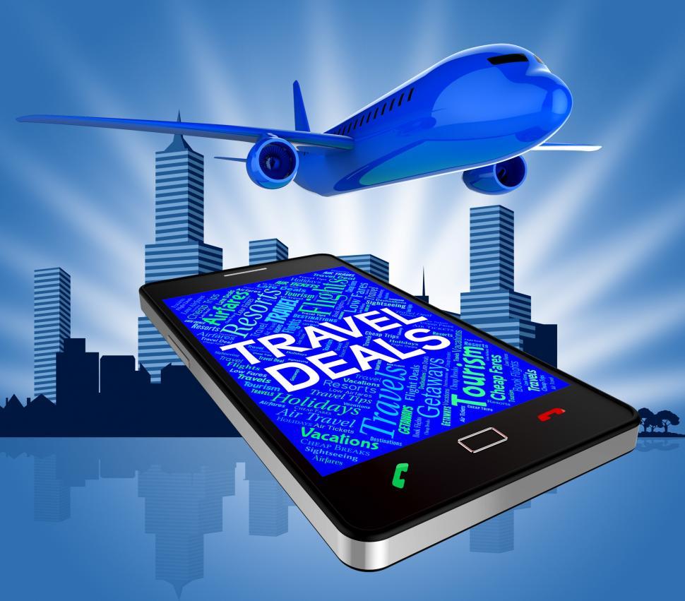 Free Image of Travel Deals Indicates Trips Getaway And Airplane 