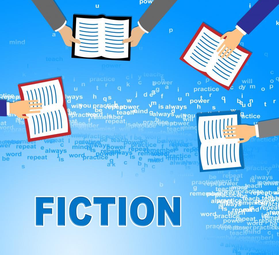 Free Image of Fiction Books Shows Imaginative Writing And Education 