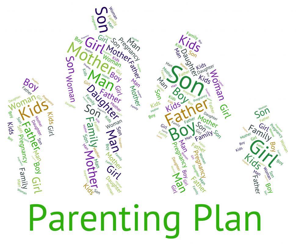 Free Image of Parenting Plan Represents Mother And Child And Childhood 