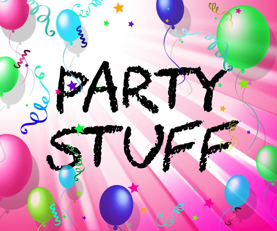 Free Image of Party Stuff Represents Decoration Celebrate And Things 