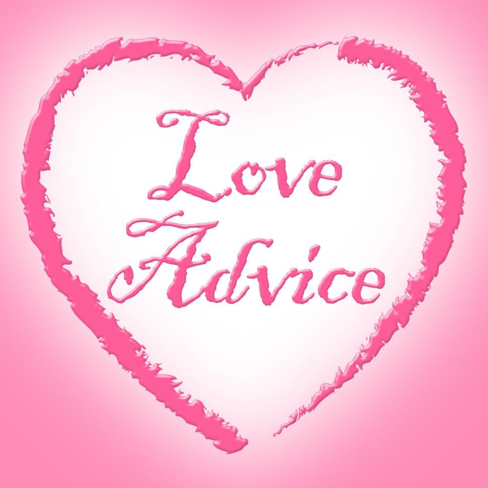 Free Image of Love Advice Shows Help Assistance And Tenderness 