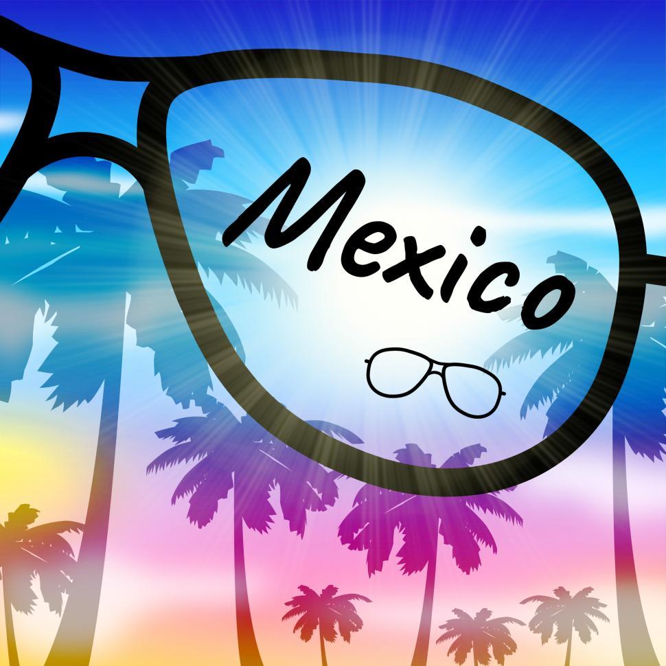 Free Image of Mexico Holiday Represents Cancun Vacation And Getaway 