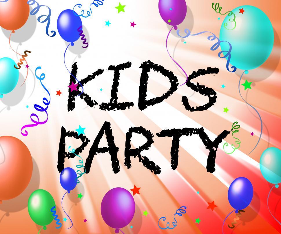 Free Image of Kids Party Represents Fun Child And Youngsters 