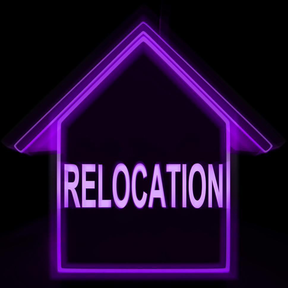 Free Image of Relocation Home Means New Residency Or Address 