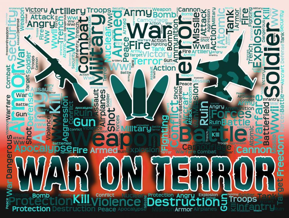 Free Image of War On Terror Represents Military Action And Attack 