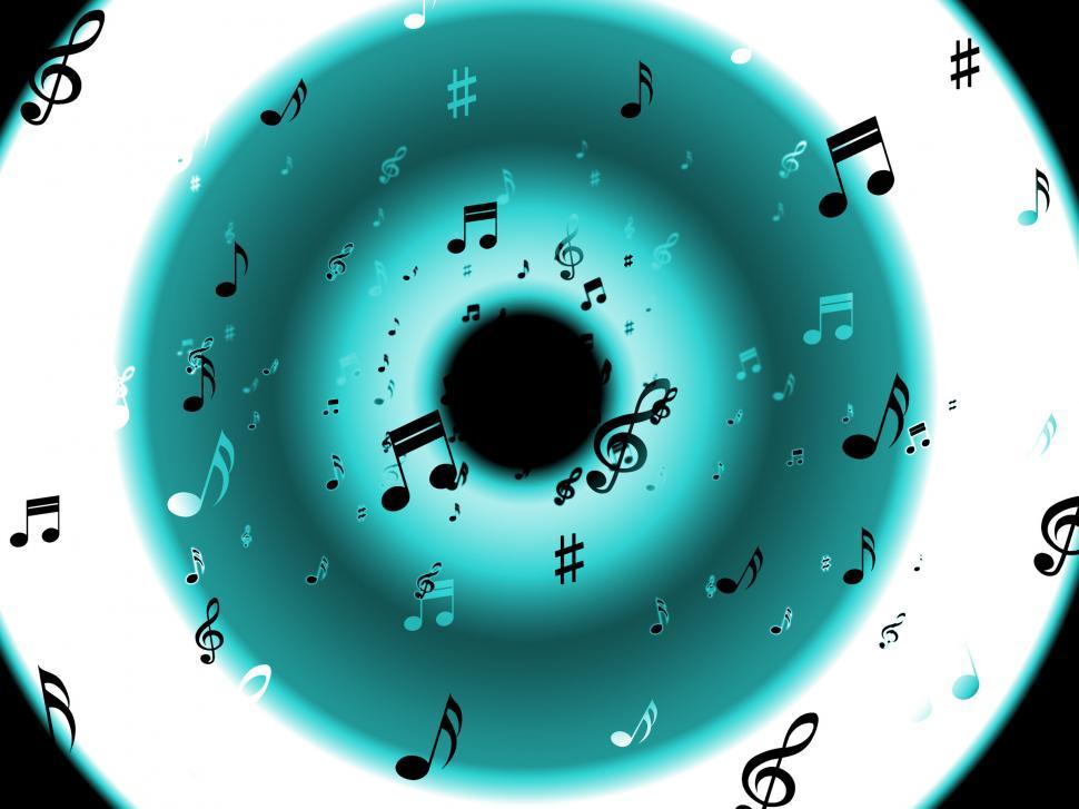 Free Image of Musical Notes Background Means Classical Melody Or Music Chord 