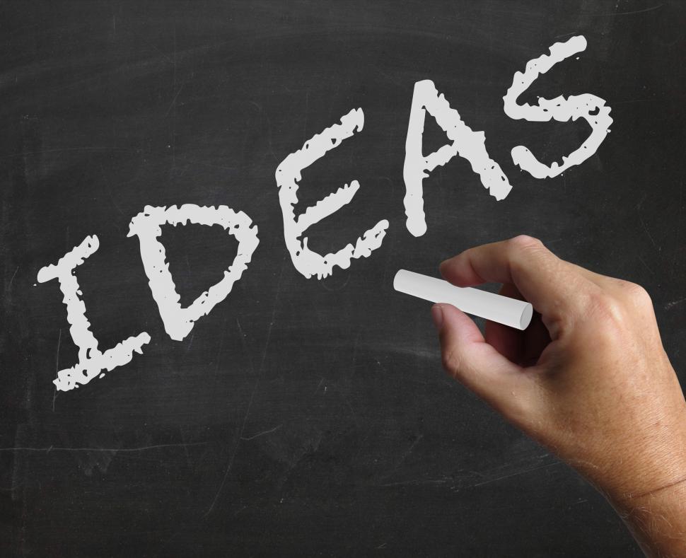Free Image of Ideas Word Means Concepts Plans And Innovation 
