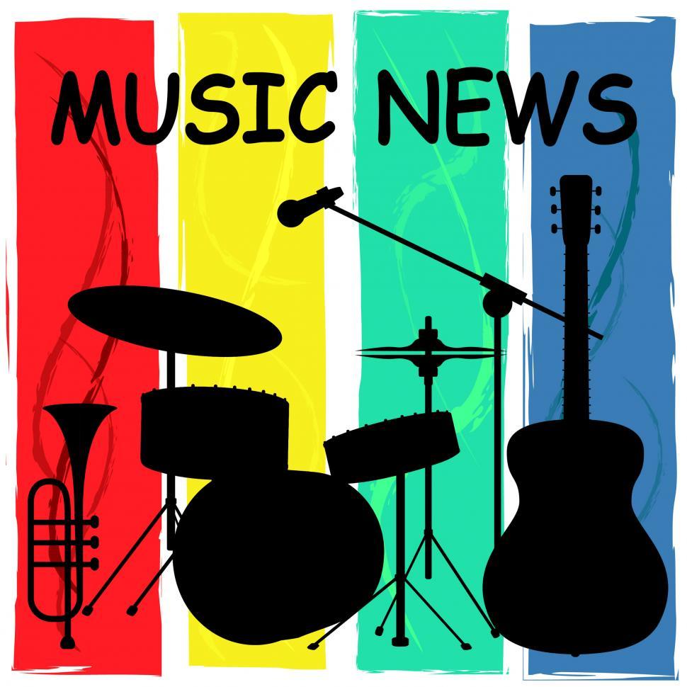 Free Image of Music News Means Social Media And Audio 