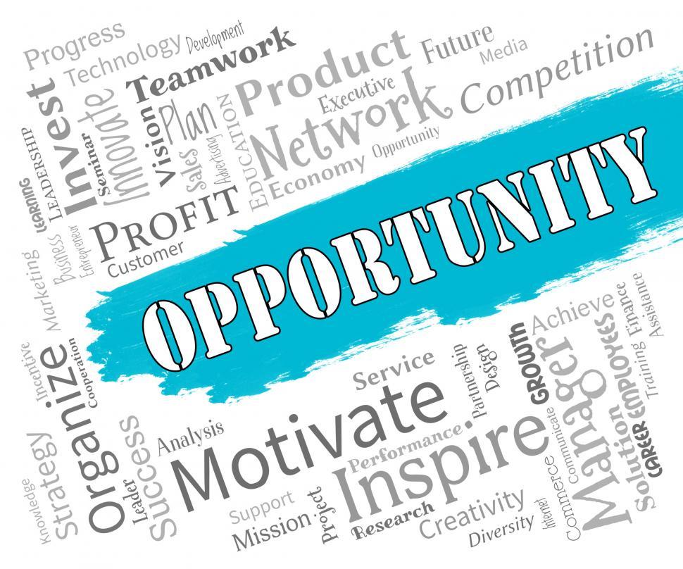 Free Image of Opportunity Words Mean Making The Most Of Things 