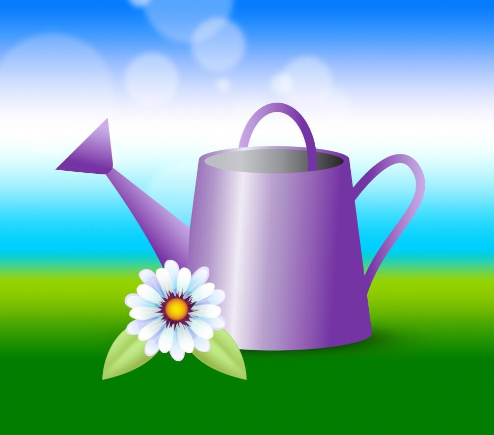 Free Image of Watering Can Indicates Agriculture Horticulture And Sowing 