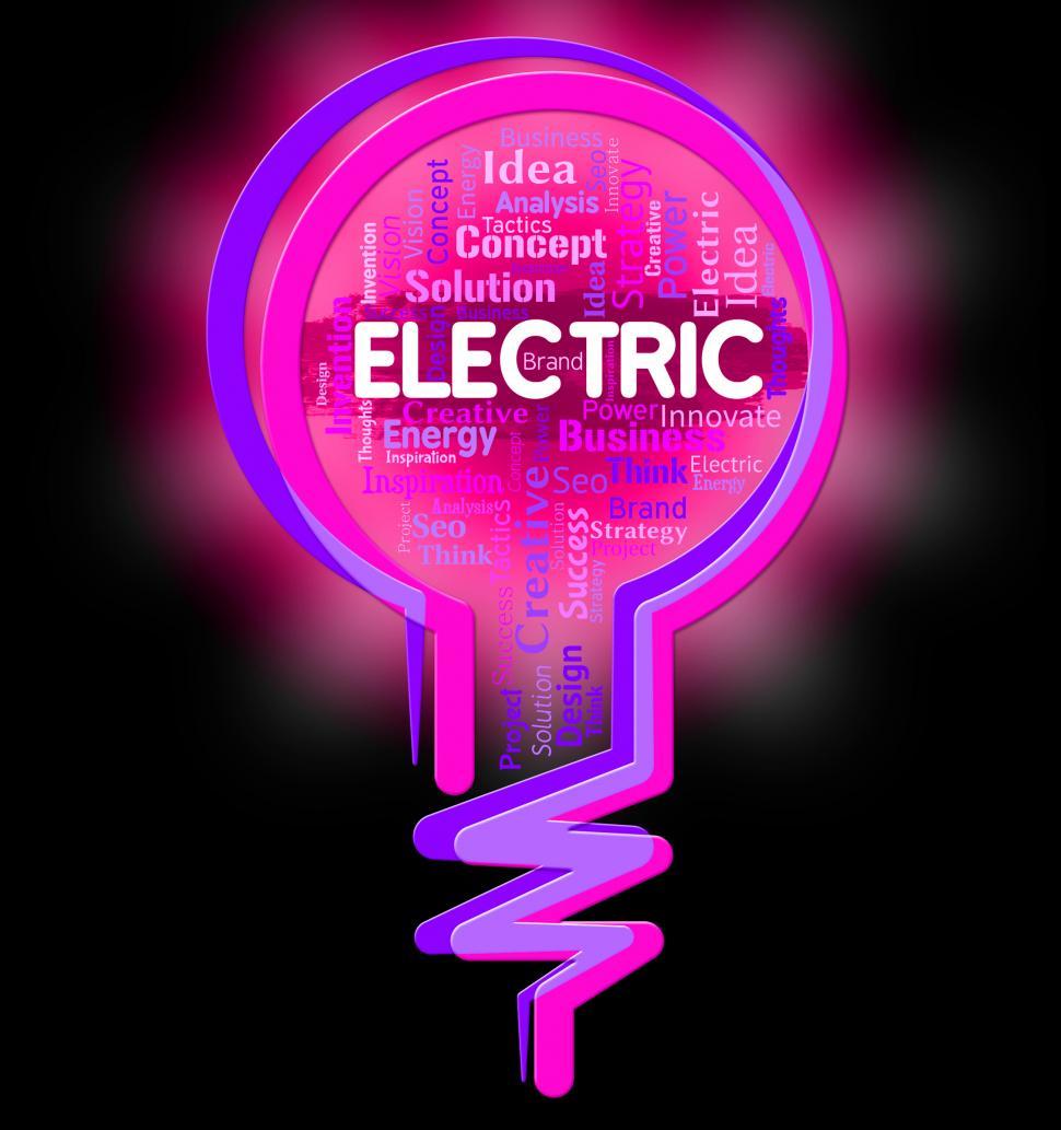 Free Image of Electric Lightbulb Represents Power Source And Energy 