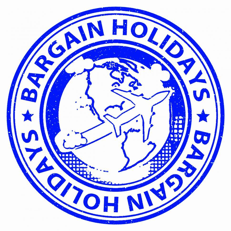 Free Image of Bargain Holidays Means Reduction Promotional And Vacational 