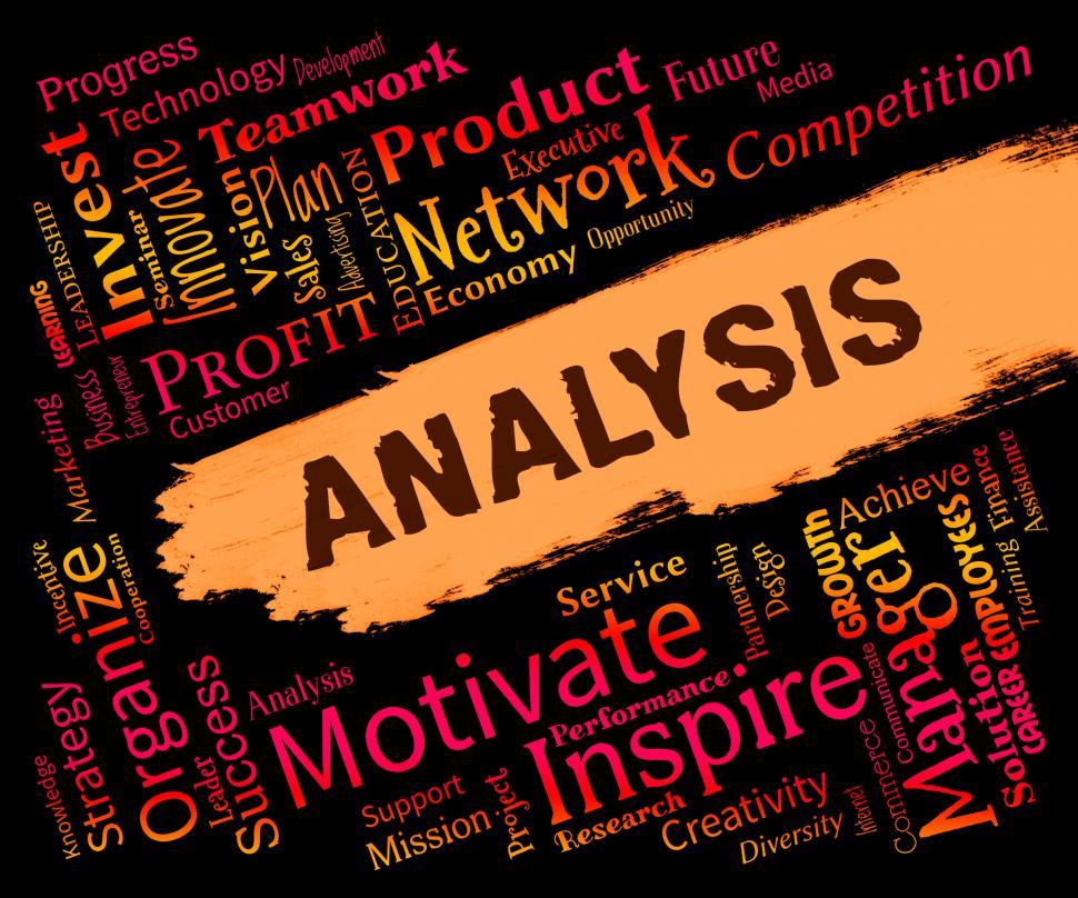 Free Image of Analysis Words Indicates Data Analytics And Analyse 