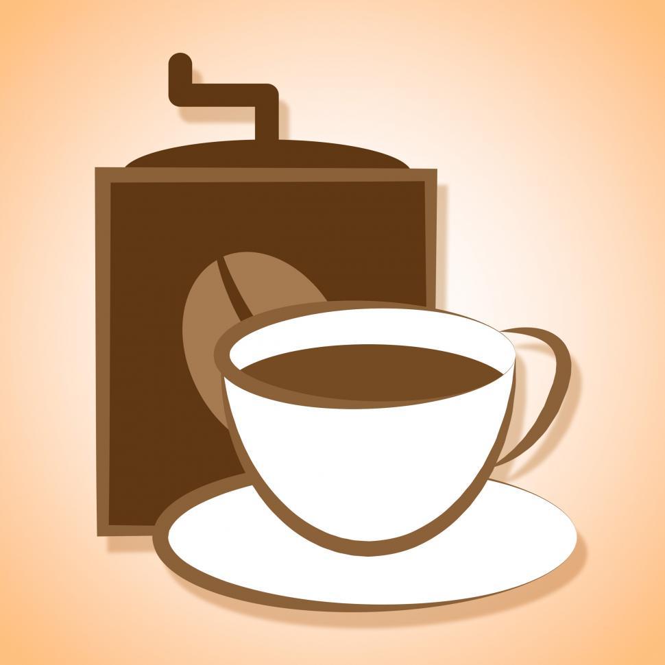 Free Image of Fresh Coffee Means Cafe And Restaurant Brew 