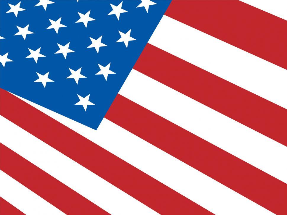 Free Image of American Flag Background Shows Democracy And Independence 