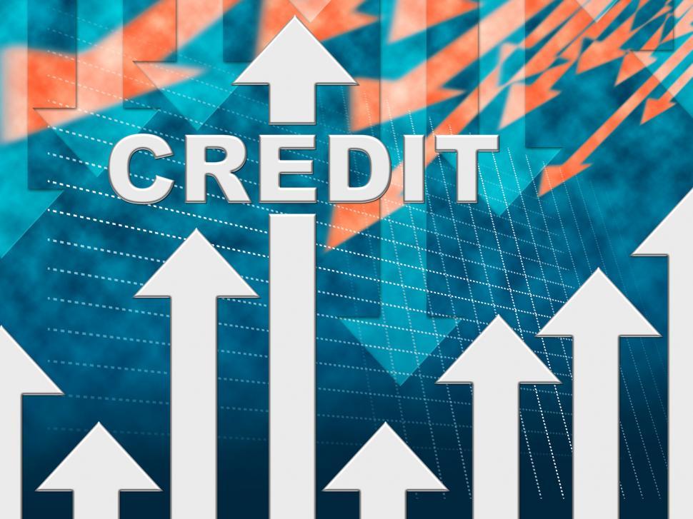 Free Image of Credit Graph Indicates Finance And Loan Diagram 