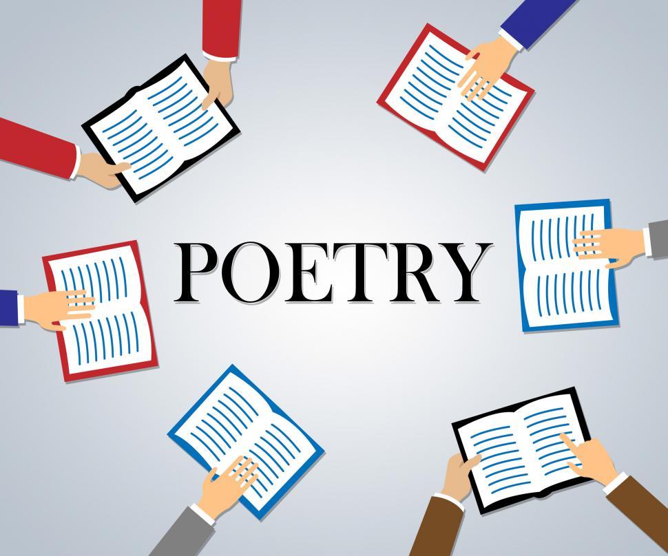Free Image of Poetry Books Shows Rhyme Information And Study 