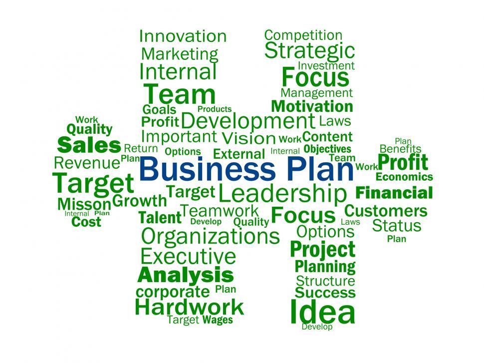 Free Image of Business Plan Shows Aims Strategy Plans Or Planning 