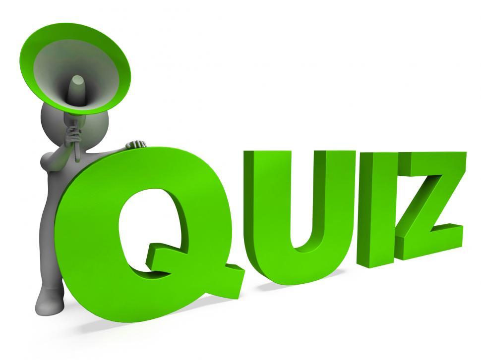 Free Image of Quiz Character Means Test Questions Answers Or Questioning 