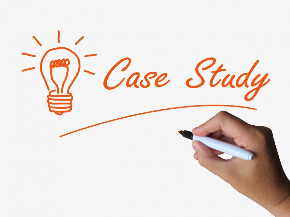 Free Image of Case Study and Lightbulb Indicate Concepts Ideas and Research 