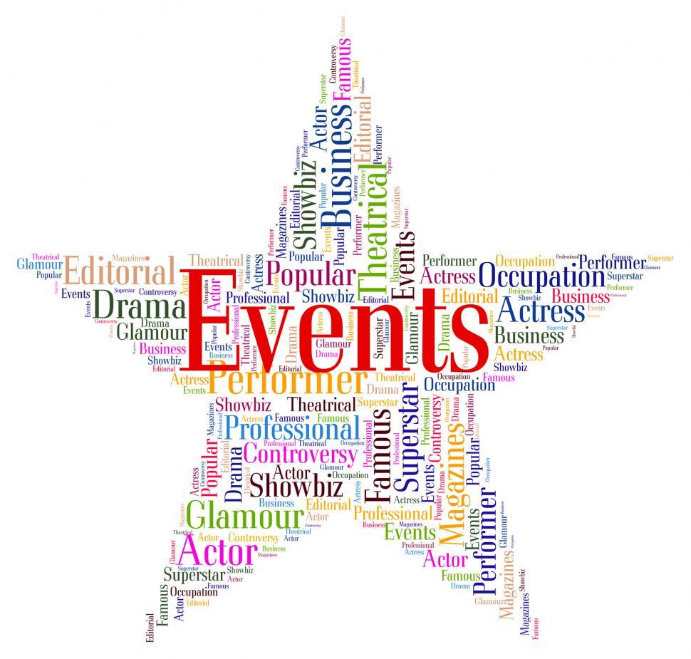 Free Image of Events Star Shows Experiences Words And Text 