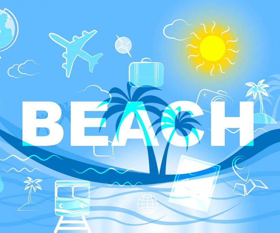 Free Image of Beach Vacation Means Seaside Beaches And Coast 