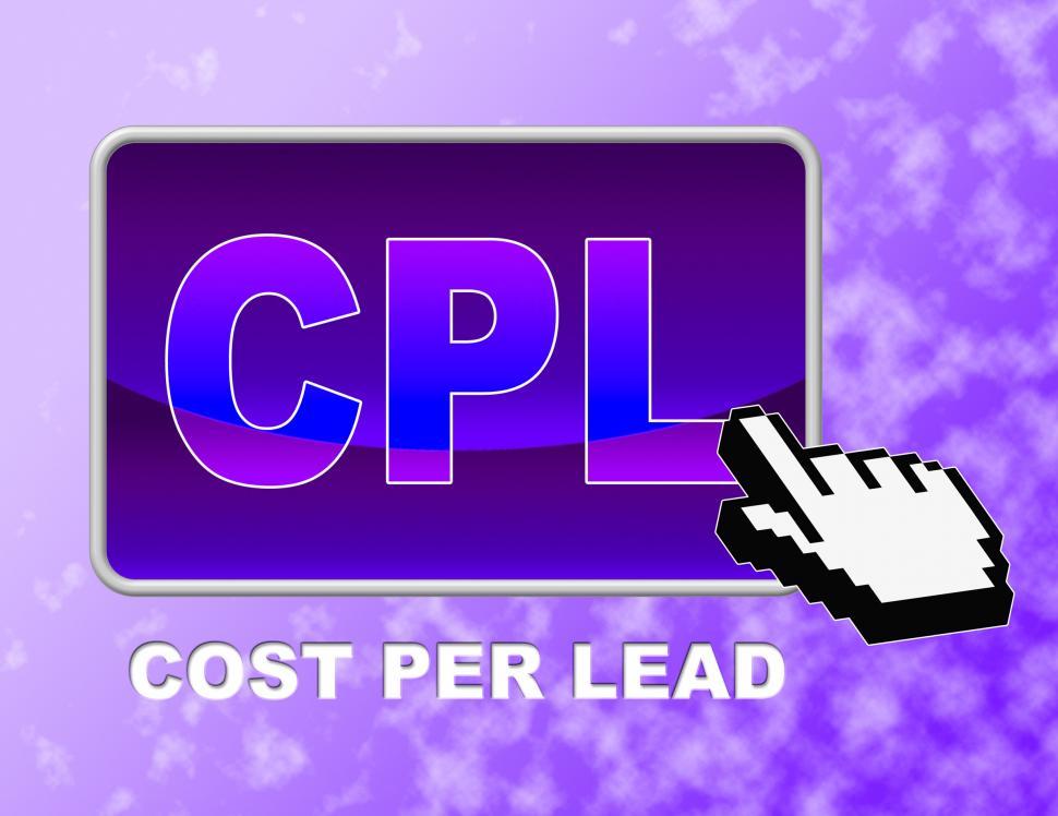 Free Image of Cpl Button Means Web Site And Acquiring 