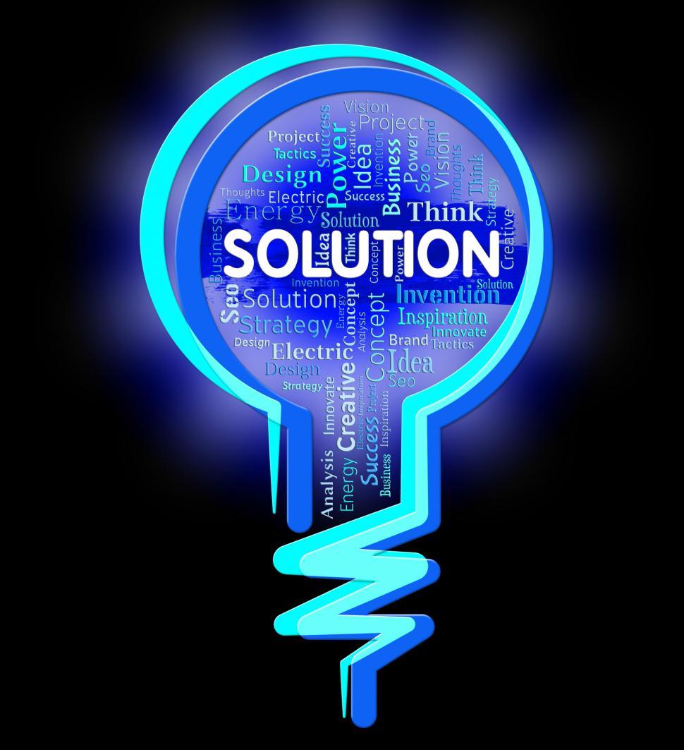 Free Image of Solution Lightbulb Indicates Succeed Achievement And Goals 