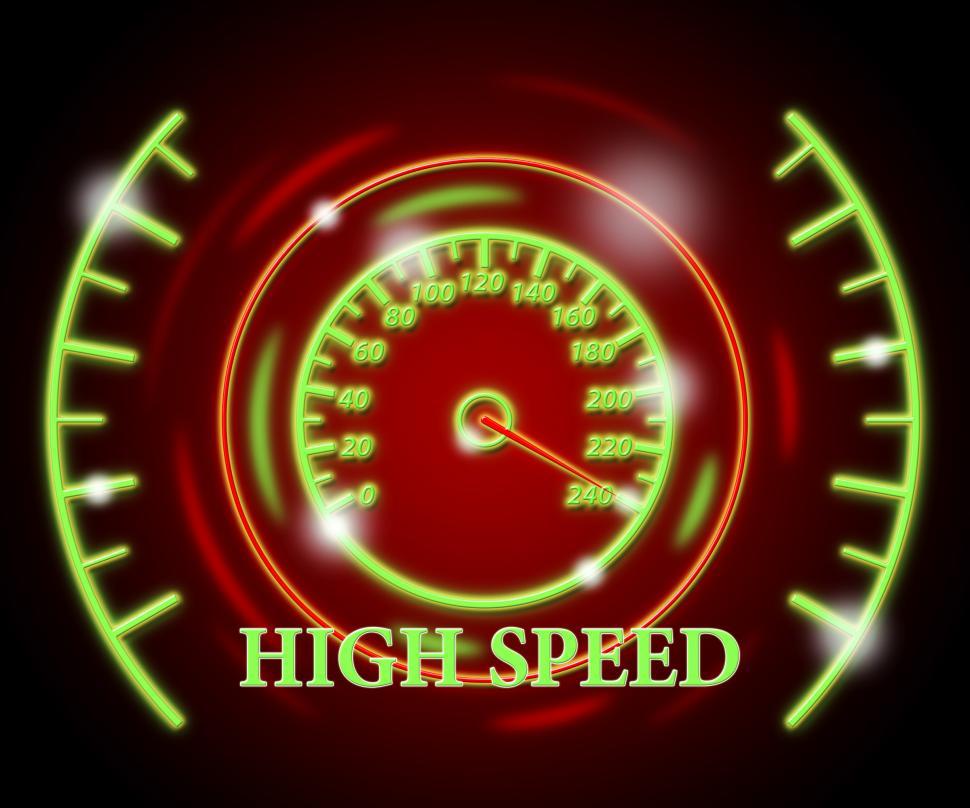 Free Image of High Speed Represents Scale Action And Speedometer 