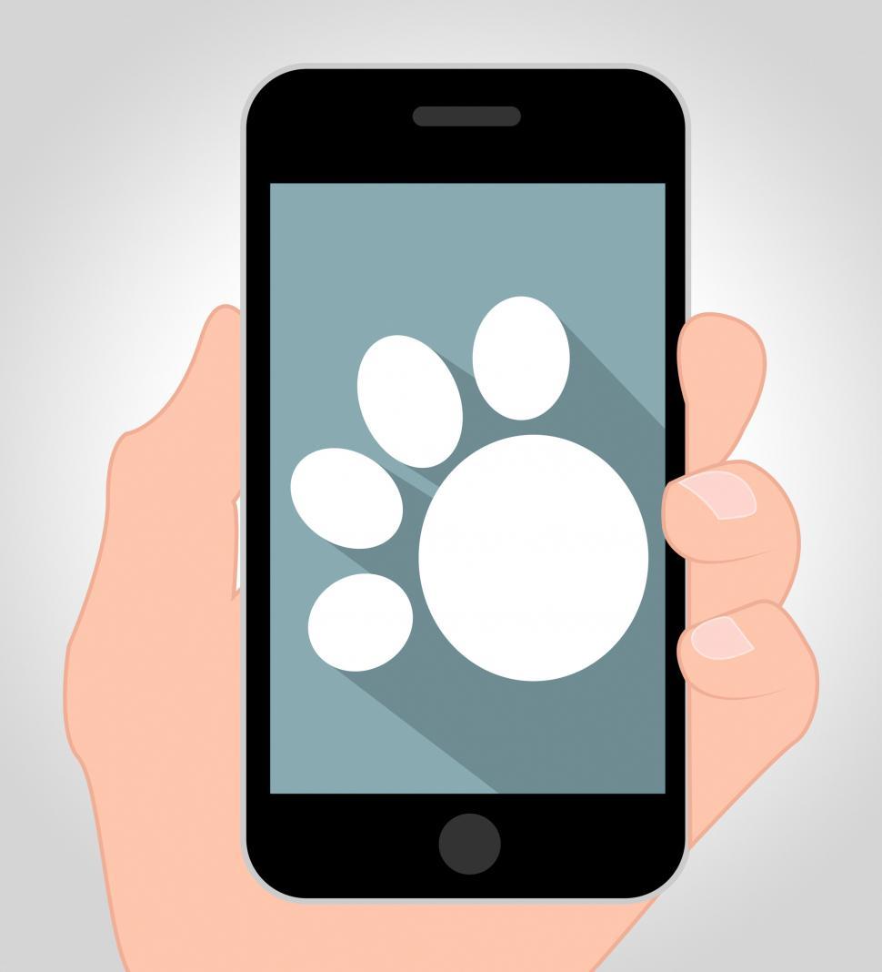 Free Image of Dog Paw Online Represents Dogs 3d Illustration 