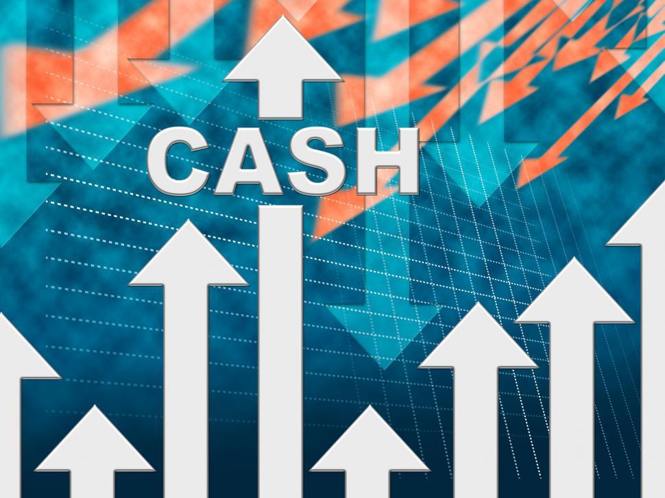 Free Image of Cash Graph Means Wealth Prosperity And Earnings 