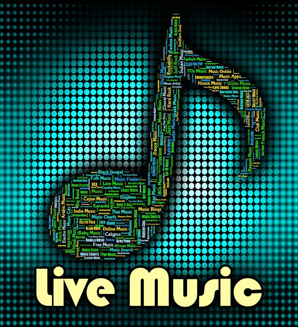 Free Image of Live Music Indicates Sound Tracks And Acoustic 
