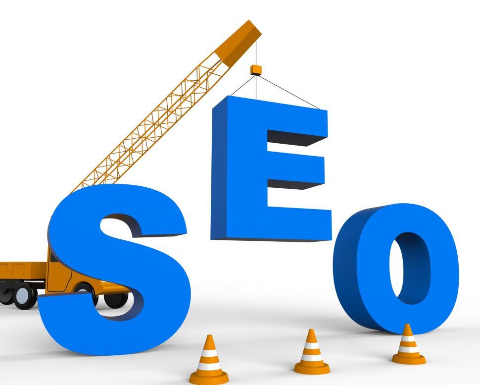 Free Image of Build Seo Means Search Engine 3d Rendering 